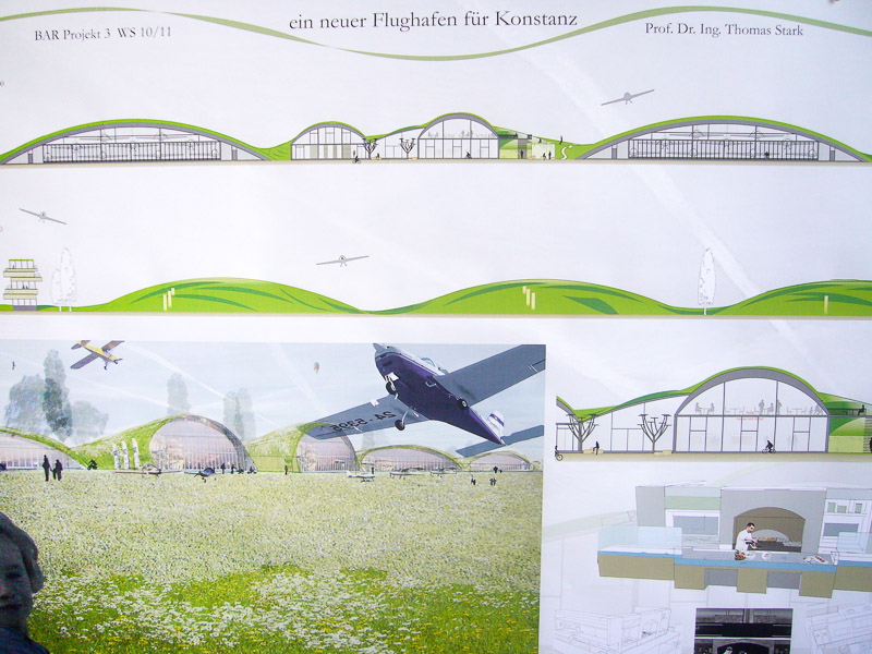 Semesterarbeit für Neugestaltung des Flugplatz Konstanz