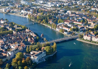 Konstanz aus der Luft