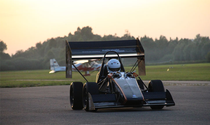 Die Formula Student am Flugplatz Konstanz